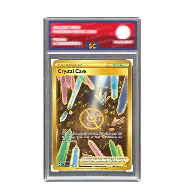 Graded Pokemon Card: SC 8 - Crystal Cave 230/203 [SWSH Evolving Skies] [Secret Rare - Gold]