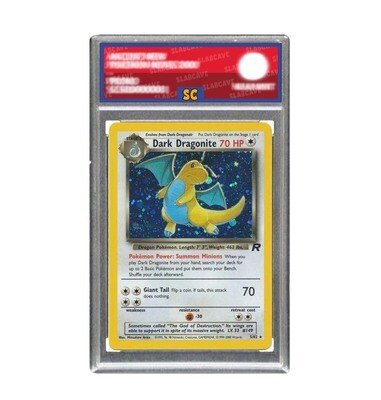 Graded Pokemon Card: SC 6 - Dark Dragonite 5/82 [Base: Team Rocket] [Rare Holo]