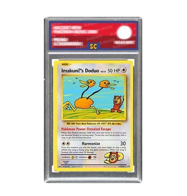 Graded Pokemon Card: SC 8 - Imakuni?'s Doduo 112/108 [XY Evolutions] [Secret Rare]