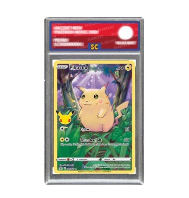 Graded Pokemon Card: SC 7 - Pikachu 5/25 [Celebrations - Classic Collection] [Rare - Full Art]
