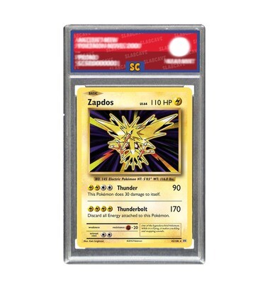 Graded Pokemon Card: SC 8 - Zapdos 42/108 [XY Evolutions] [Rare Holo]