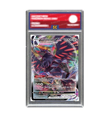 Graded Pokemon Card: SC 9 - Corviknight VMAX 110/163 [SWSH Battle Styles] [Ultra Rare]