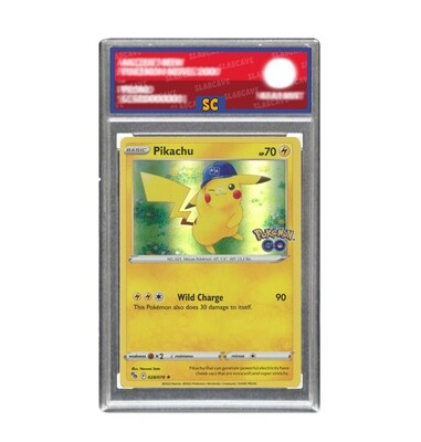 Graded Pokemon Card: SC 8 - Pikachu [SWSH Pokemon GO] [Common - Promo Holo]