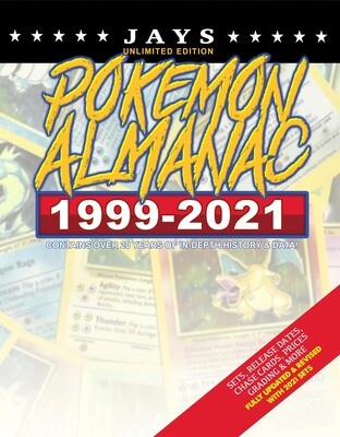 JAYS 2021 POKEMON ALMANAC: Reference to Every Rare Card in History! [Unlimited Edition] Beginner to Master with over 20 years of in-depth data [DIGITAL BOOK - INSTANT DOWNLOAD]