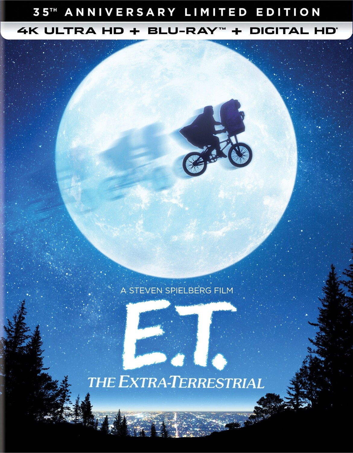 E.T Extra-terrestrial (1982) 4K Ultra HD + Blu-ray [35th Anniversary Box] [Lenticular Artwork]