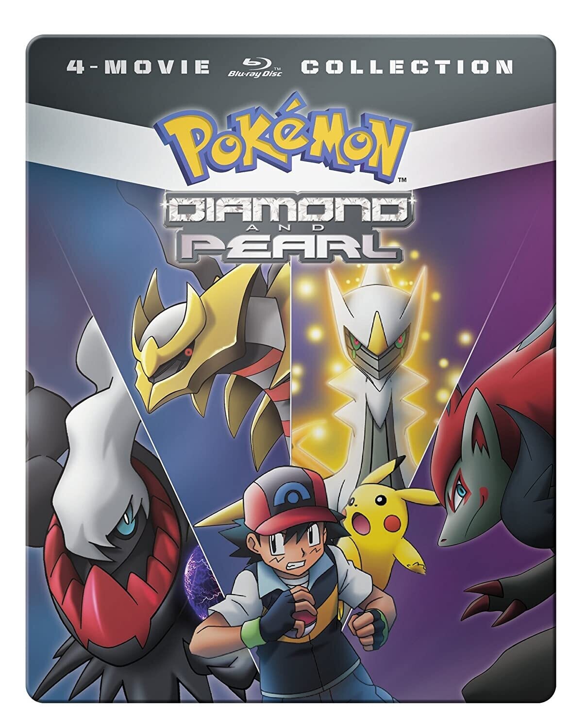 Pokemon: Diamond & Pearl (4 Movie Collection) Blu-ray Steelbook