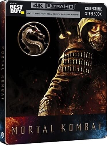Mortal Kombat (2021) 4K Ultra HD + Blu-ray Steelbook [Best Buy In-Store Exclusive]
