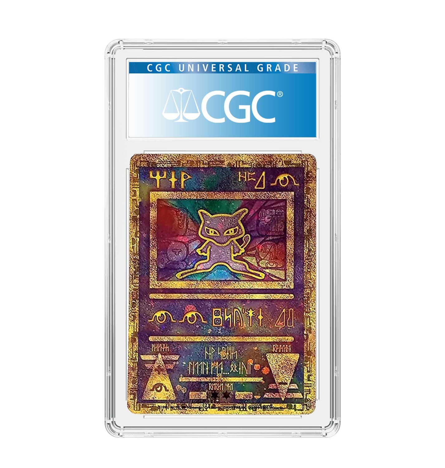 Graded Pokemon Card: CGC 9 - Ancient Mew [WOTC Promo Card] [International Version]