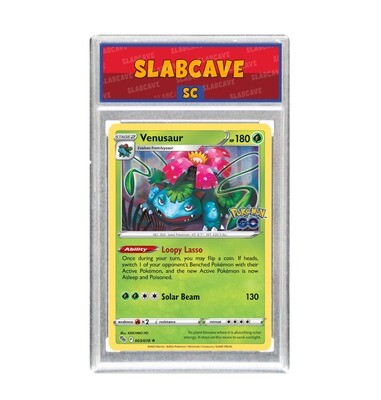 Graded Pokemon Card: SC8 - Venusaur 003/078 [SWSH GO] [Rare Holo]