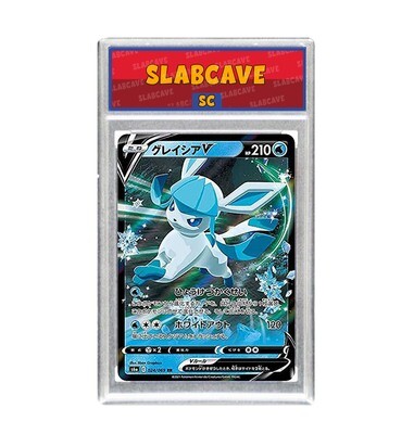 Graded Pokemon Card: SC 10 - Glaceon V 024/069 [SWSH Eevee Heroes / Evolving Skies] [Ultra Rare] [Japanese]
