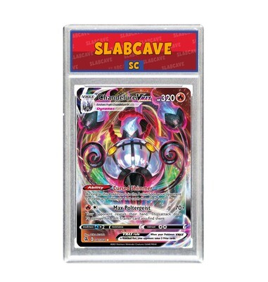 Graded Pokemon Card: SC10 - Chandelure VMAX 040/264 [SWSH Fusion Strike] [Ultra Rare]