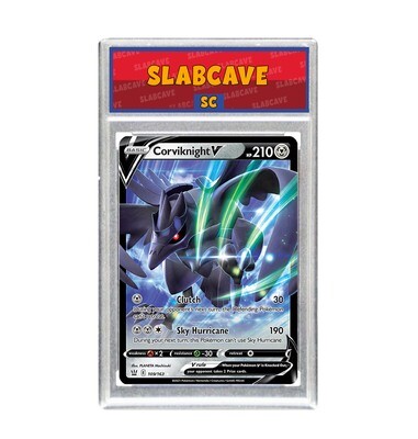 Graded Pokemon Card: SC9 - Corviknight V 109/163 [SWSH Battle Styles] [Ultra Rare]