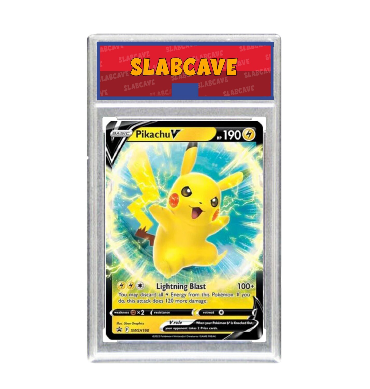 Graded Pokemon Card: SC6 - Pikachu SWSH198 [SWSH Promo]