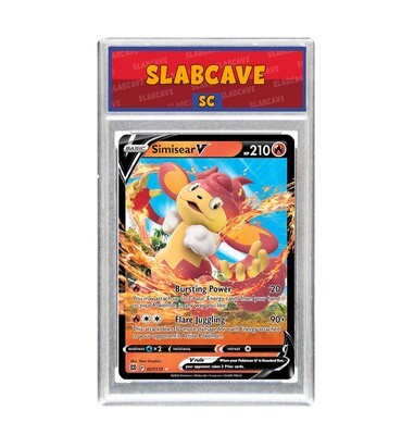 Graded Pokemon Card: SC6 - Simisear V 027/172 [SWSH Brilliant Stars] [Ultra Rare]