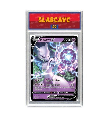 Graded Pokemon Card: SC6 - Mewtwo V 030/078 [SWSH Pokemon GO] [Ultra Rare]