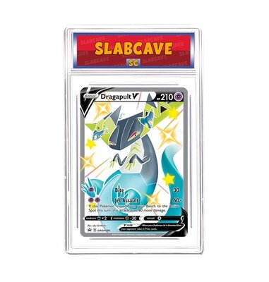Graded Pokemon Card: SC 7 - Dragapult V SWSH096 [SWSH Promo]