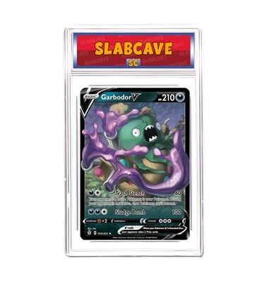 Graded Pokemon Card: SC6 - Garbodor V 100/203 [SWSH Evolving Skies] [Ultra Rare]