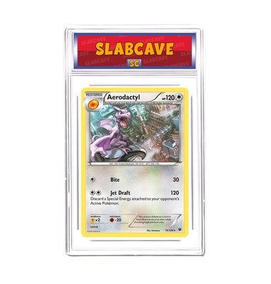 Graded Pokemon Card: SC 8 - Aerodactyl 76/124 [XY Fates Collide] [Rare Non Holo]