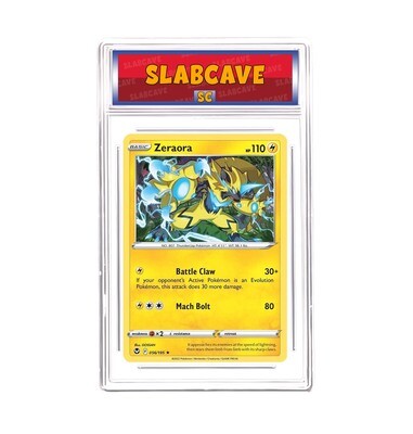 Graded Pokemon Card: SC 10 - Zeraora 056/195 [SWSH Silver Tempest] [Rare Non Holo]
