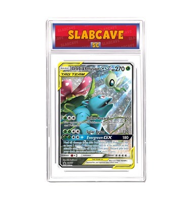 Graded Pokemon Card: SC 8 - Celebi & Venusaur GX SM167 [SM Promo]
