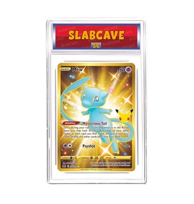 Graded Pokemon Card: SC 9 - Mew 025/025 [SWSH Celebrations] [Ultra Rare Gold]