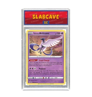 Graded Pokemon Card: SC 10 - Galarian Articuno 063/203 [SWSH Evolving Skies] [Rare Holo]