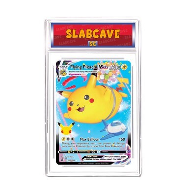 Graded Pokemon Card: SC 10 - Flying Pikachu VMAX 007/025 [SWSH Celebrations] [Ultra Rare]