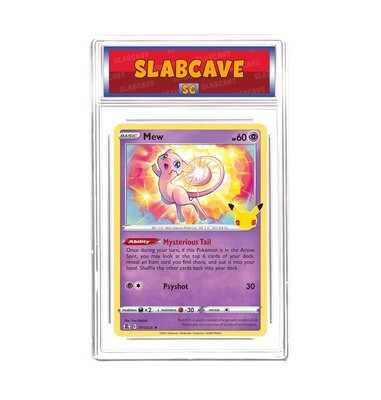 Graded Pokemon Card: SC 10 - Mew 011/025 [SWSH Celebrations] [Rare Holo]