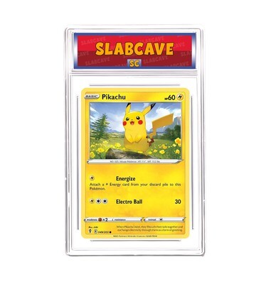 Graded Pokemon Card: SC 10 - Pikachu 049/203 [SWSH Evolving Skies] [Common]