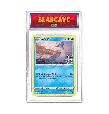 Graded Pokemon Card: SC 8 - Lapras 048/202 [SWSH Base] [Rare Holo] [Holiday Calendar]