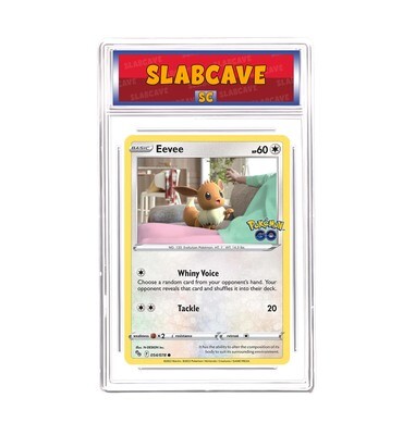 Graded Pokemon Card: SC 9 - Eevee [SWSH Evolving Skies] [Common Reverse Holo]