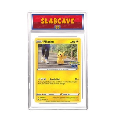 Graded Pokemon Card: SC 8 - Pikachu 027/078 [SWSH Pokemon Go] [Common Reverse Holo]
