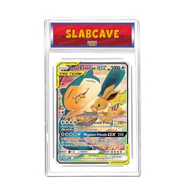 Graded Pokemon Card: SC 10 - Eevee & Snorlax SM169 [SM Promo]