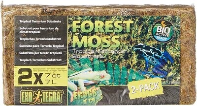Exo Terra Forest Plume Moss - 7 Quarts [2 PACK]