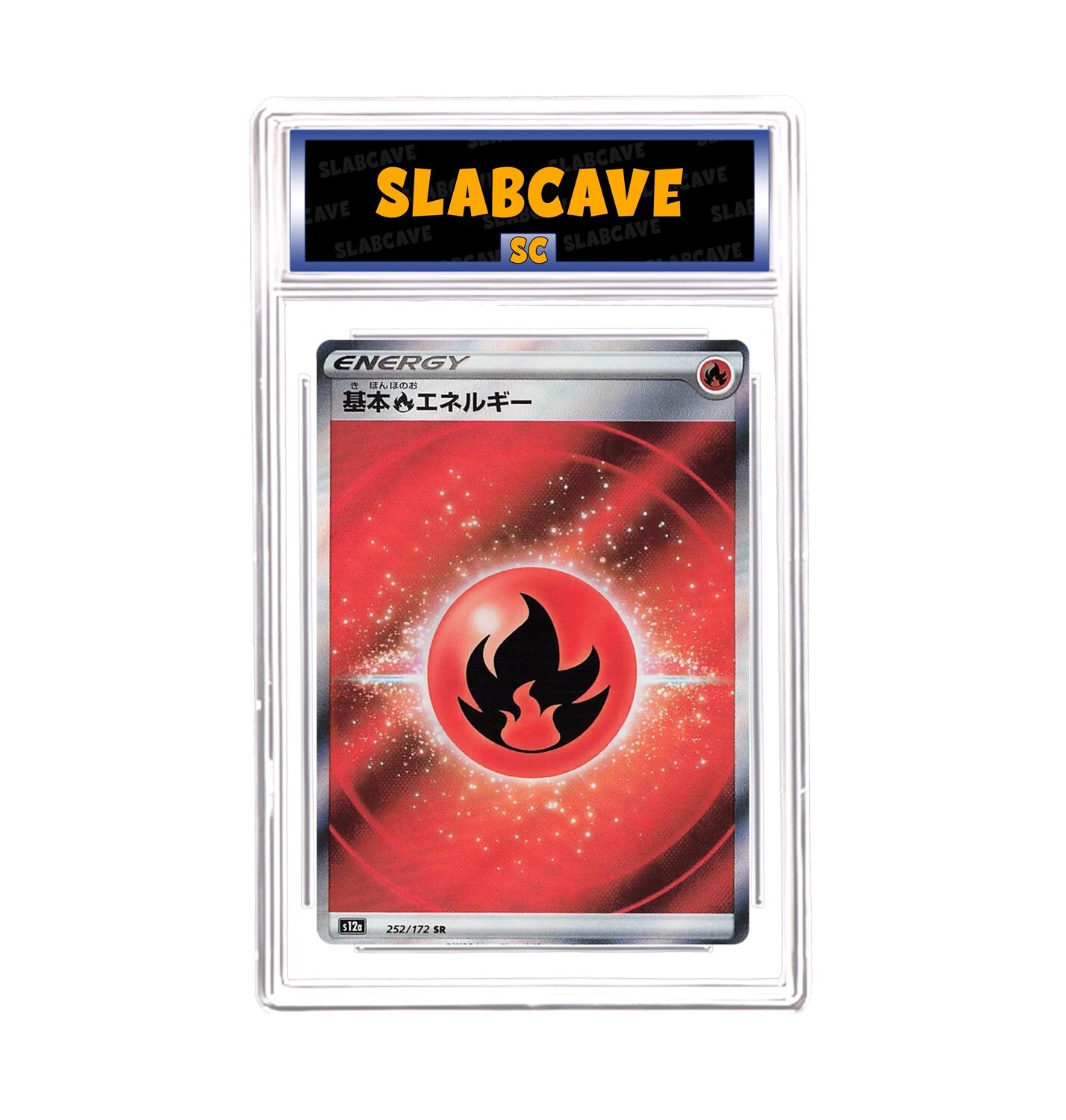 Graded Pokemon Card: SC F* - Fire Energy 252/172 [SWSH VSTAR Universe] [Secret Rare] [Japanese]