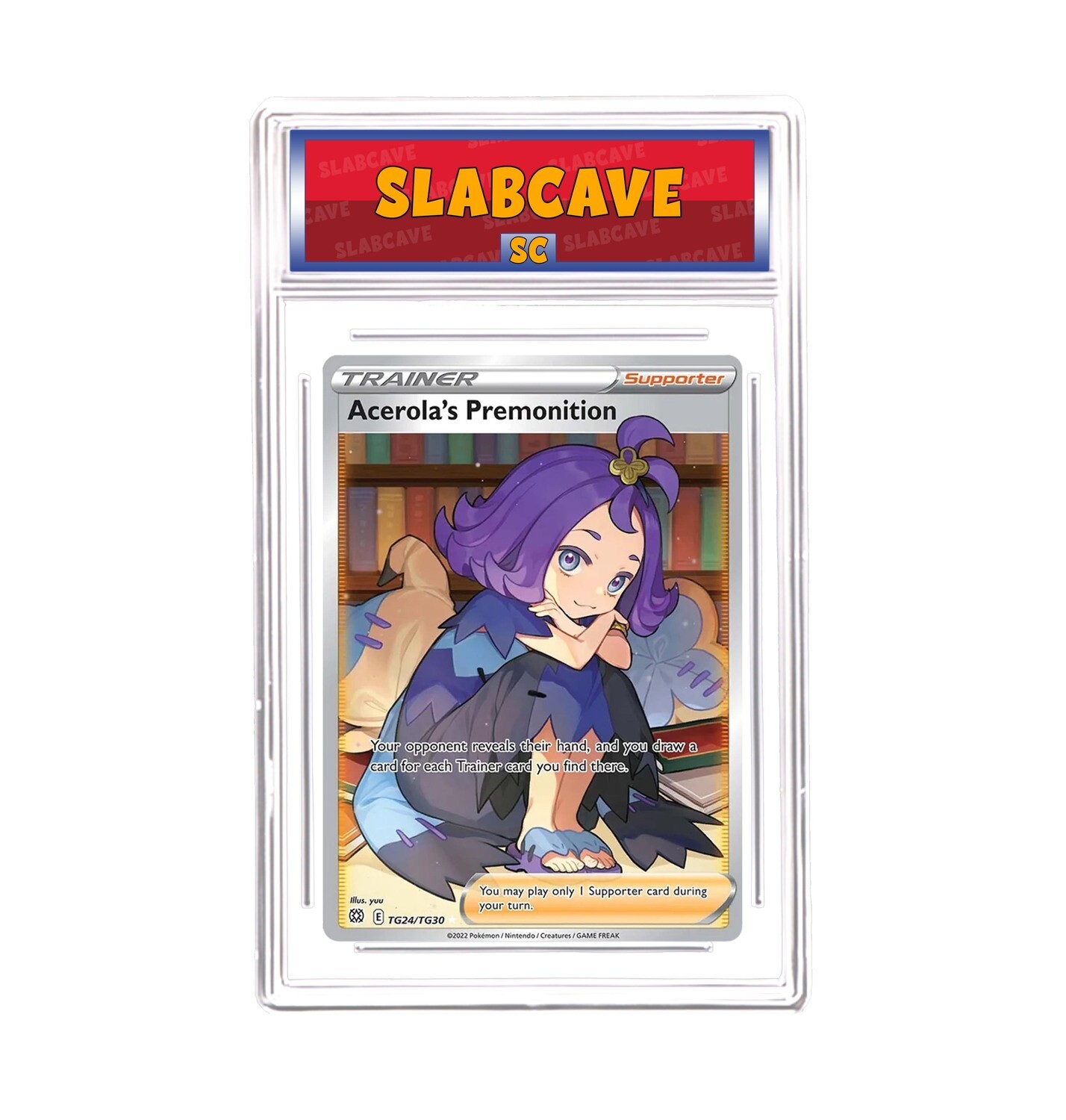 Graded Pokemon Card: SC10 - Acerola's Premonition TG24/TG30 [SWSH Brilliant Stars] [Trainer Gallery]