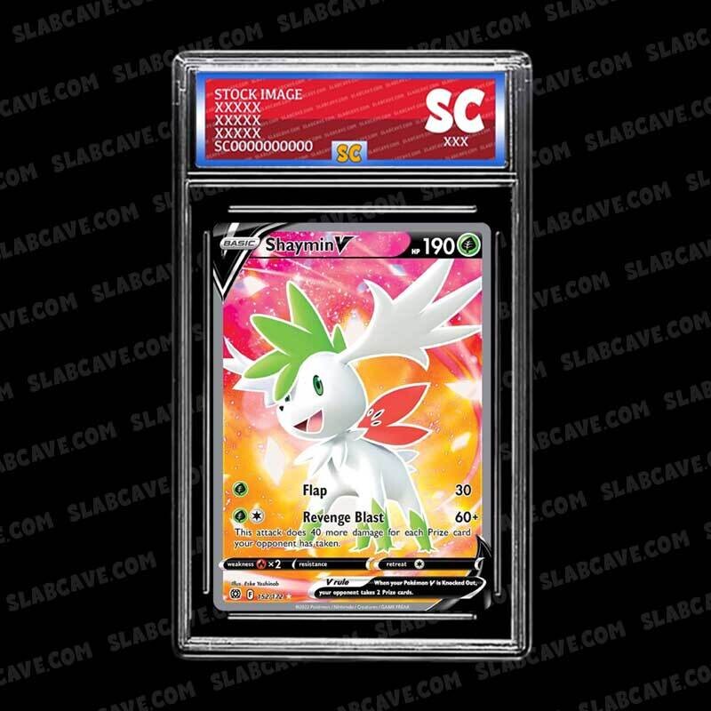 Shaymin V 152/172 [SWSH Brilliant Stars] [Ultra Rare] Graded Pokemon Card  SC10