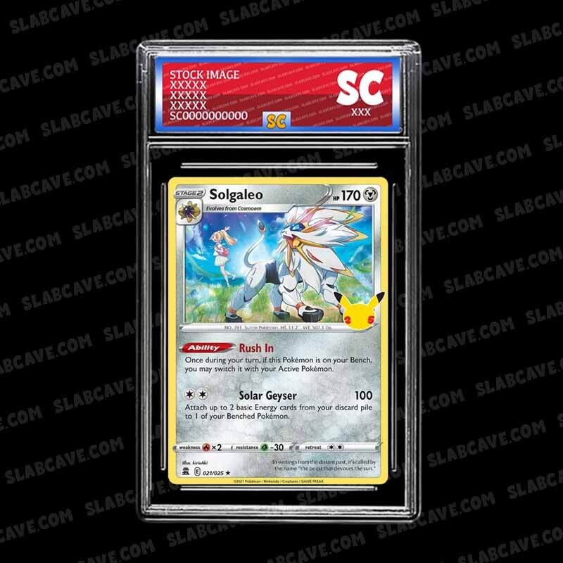 Solgaleo - 021/025 - Holo Rare - Pokemon Singles » Celebrations