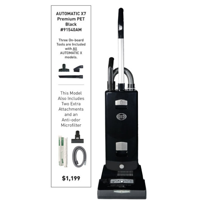 Sebo X7 Upright Automatic