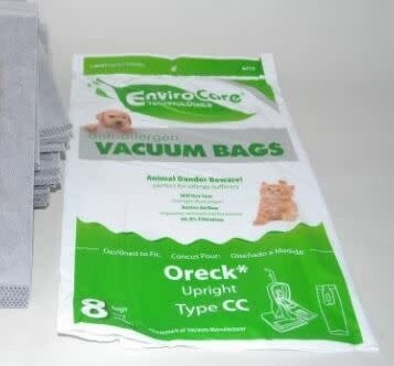 Oreck &quot;CC&quot; Bags 8pk Anti Allergy