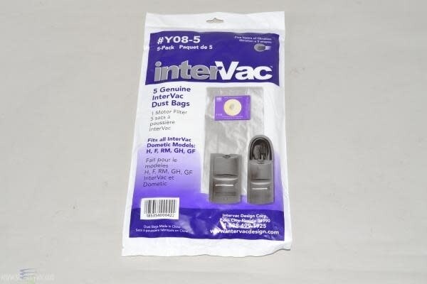 Intervac Garage Vac Bags 5pk + 1 Filter 32-2415-07
