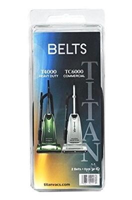Titan Belt 2pk Vacuum Cleaner Upright T4000, T4000.2, T6000, &amp; T6000.2