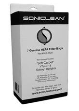 Soniclean Upright Vacuum Bags 7pk Hepa