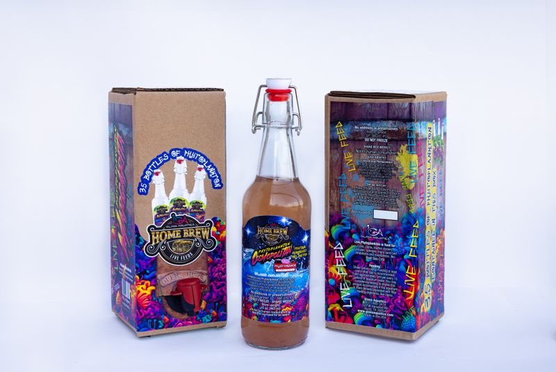 Cosmopolitan Plankton Cocktail - Wine Box - (1.5 L) Home Brew Live Feeds