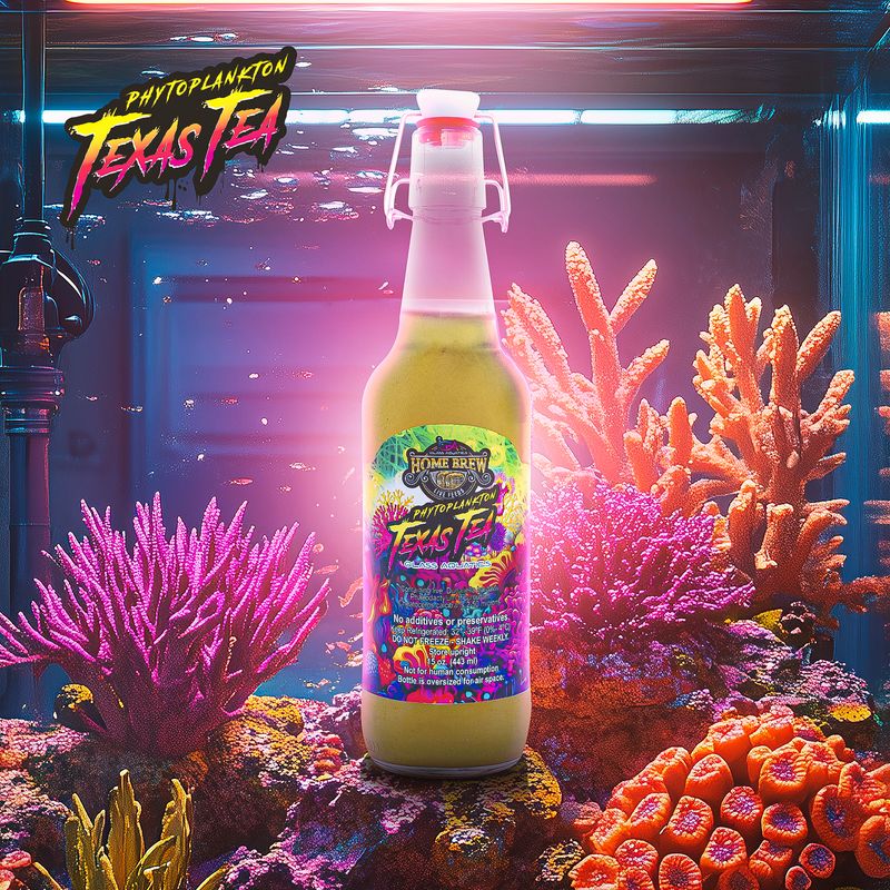 Texas Tea Plankton Cocktail - (15oz) Home Brew Live Feeds