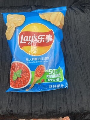 Lays Italian Red Meat (China)