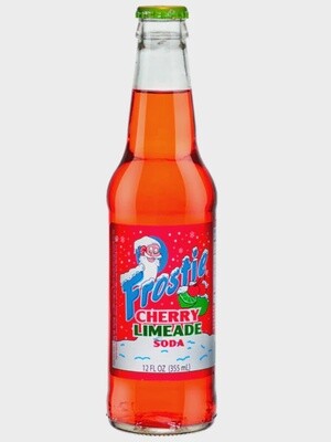 Frostie Cherry Limeade 12oz Glass Bottles