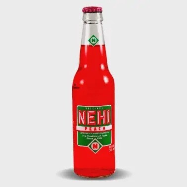 Nehi Peach 12oz Glass Bottle
