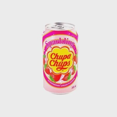 Chupa Chups Strawberry Cream 345ml (Korea)