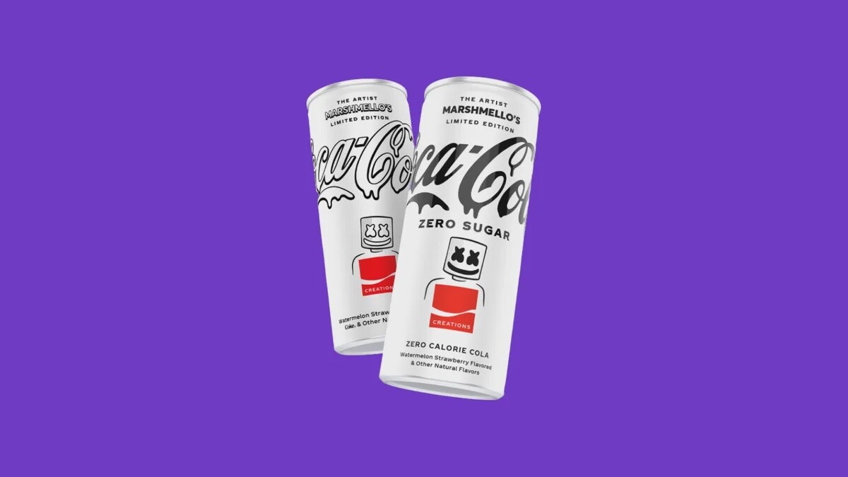 MARSHMELLO&#39;S coke zero can 355ml (Japan)